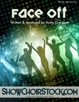 Face Off SATB choral sheet music cover